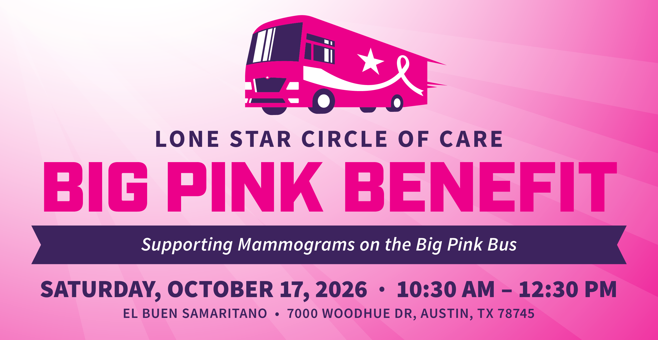 Big Pink Benefit 2026