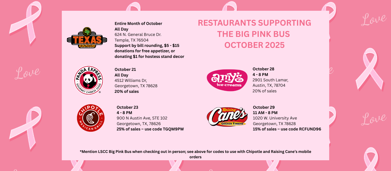 Dine Out for Early Detection